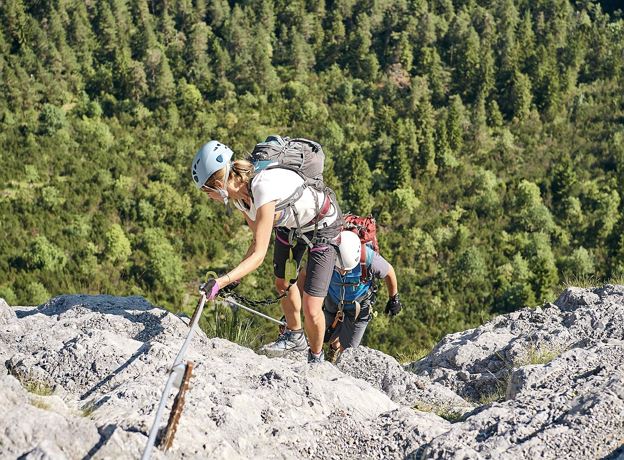 Geführte Klettersteigtour